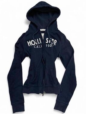 Y2K vintage Hollister zip up sweater 🩶